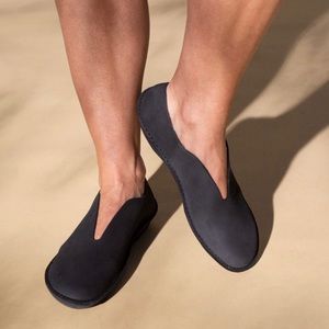 Loints of Holland Black Turbo loafers.   European size 36. Almost new.